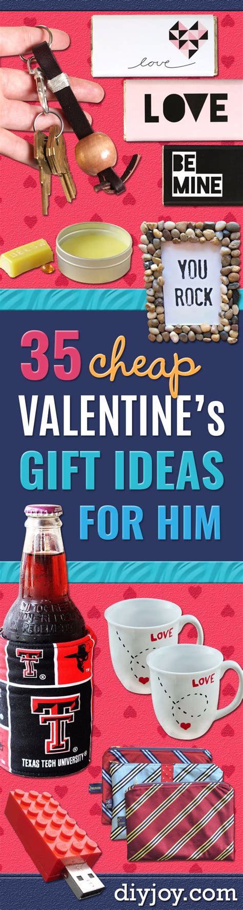 cheap valentine's gifts for him